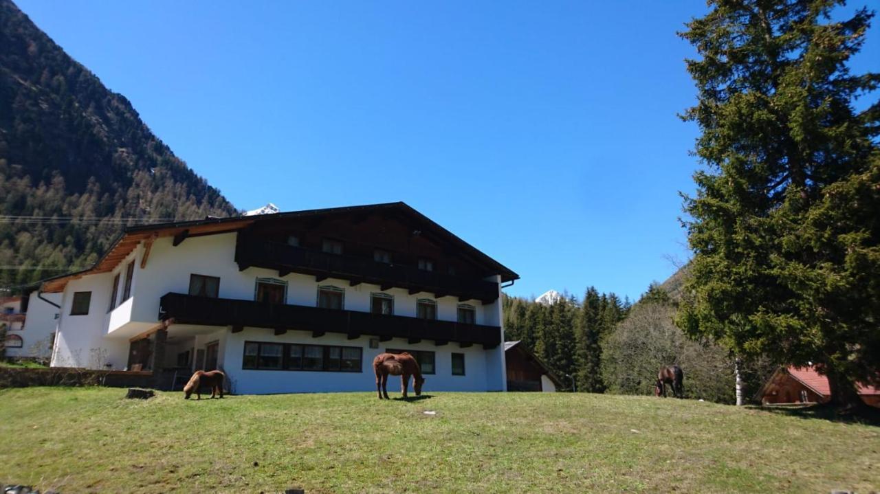 Pension Alpenrose Sankt Sigmund im Sellrain Kültér fotó